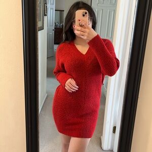 Express sweater dress